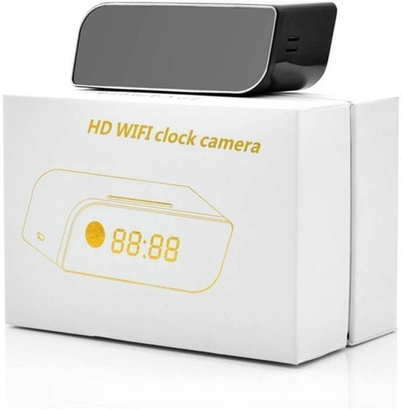 miinii Wireless WiFi IP Spy Hidden Camera Motion Security Alarm Clock IR Cam Security Camera  (32 GB, 3 Channel) Security Camera(3 Channel)