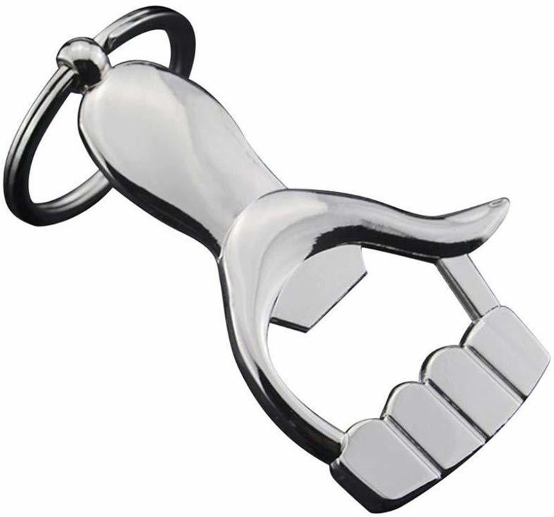 Ridhivridhi Hand Bottle Opener with keyring for men women Bottle Opener(Pack of 1)