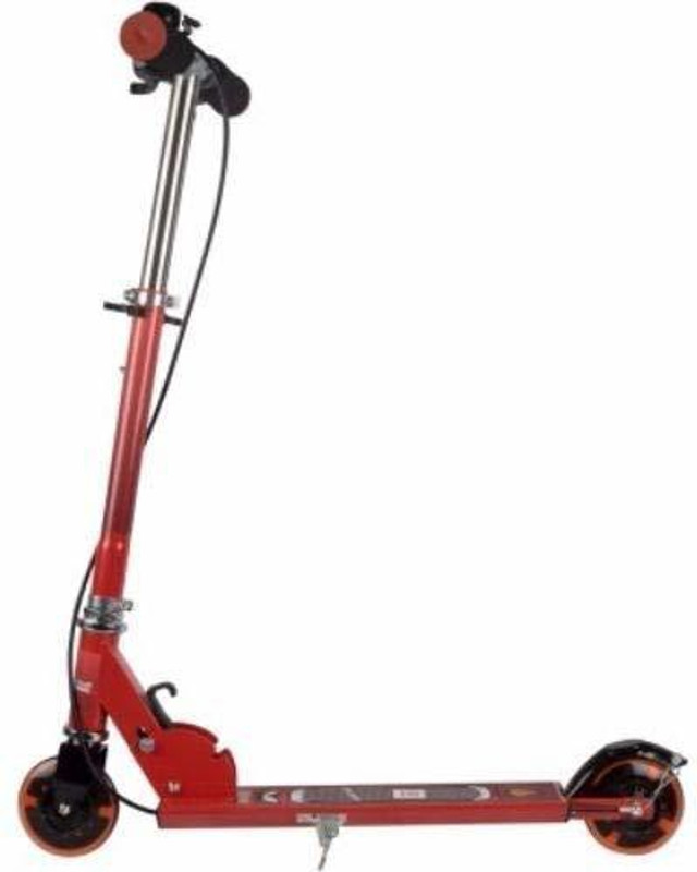 dharti enterprise The Beauty Scooter with LED Light-Red(Red)