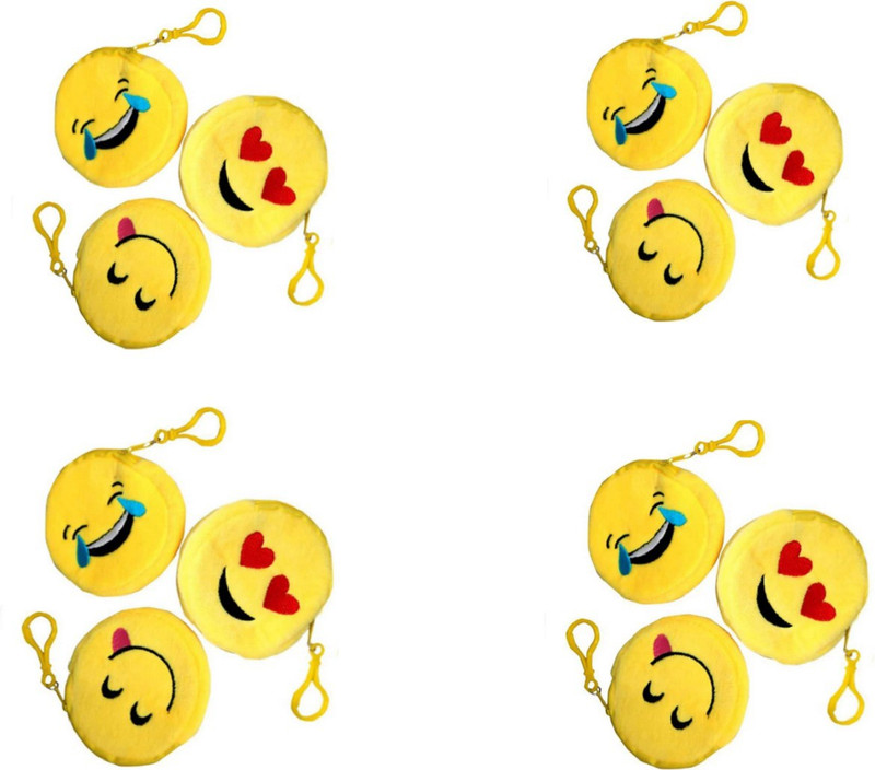 Dolphin52 Smiley multi purpose small pouch ( for coin storage Coin Purse