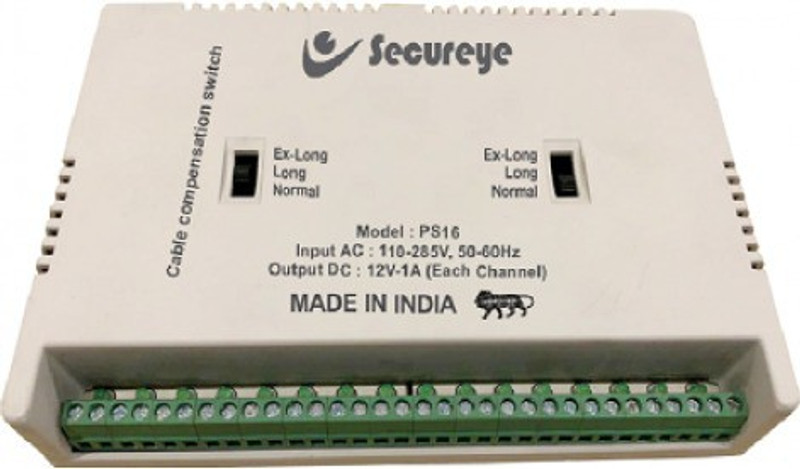 secureye 1600-IB 12 Watts PSU(WHAITE)