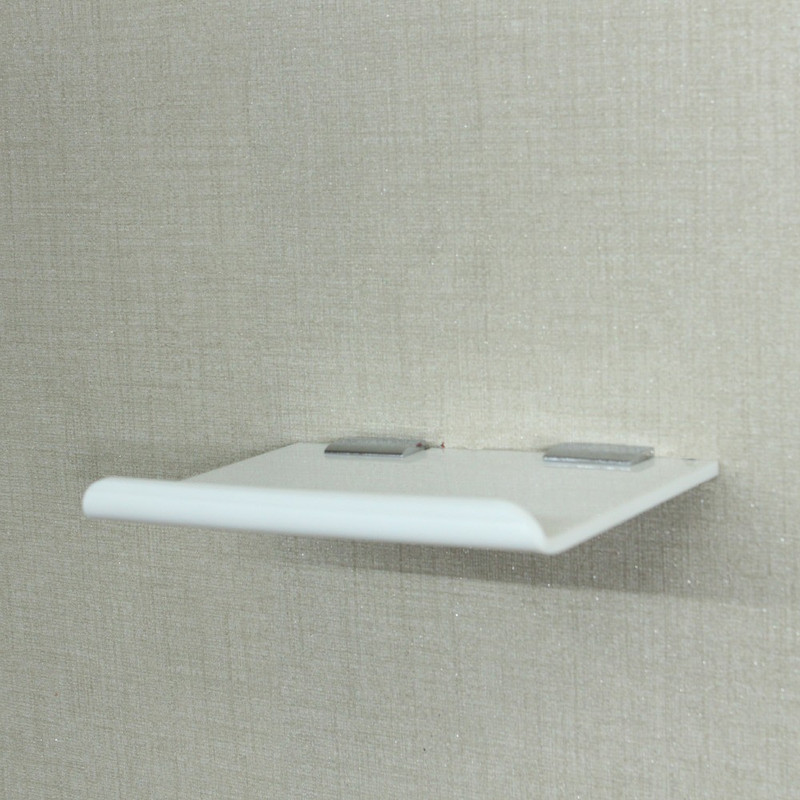 indiaplus Salf Stand Acrylic Wall Shelf(Number of Shelves - 1, White)