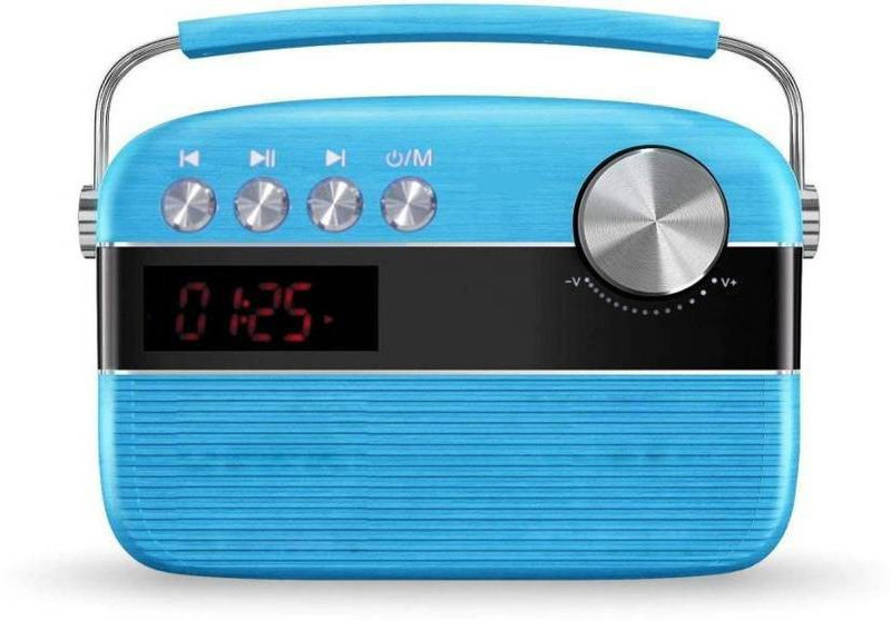 awf Carvaan Premium 10 W Portable Bluetooth Home Audio Speaker 10 W 10 W Bluetooth Home Theatre(Blue, Black, Stereo Channel)