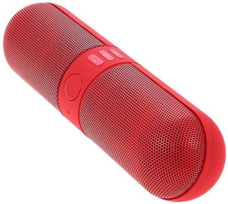 muskanart Pill Bluetooth Portable Speaker Stereo Surround Sound And HD Audio With FM/ Pendrive Compatible With All Android Devices-red 22 W Bluetooth Home Audio Speaker(Red, Stereo Channel)