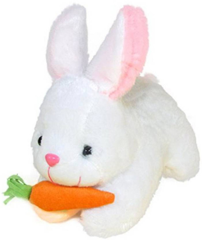 saburi Soft Toys White Rabbit Toy - 11 inch (White)  - 11 inch(White)