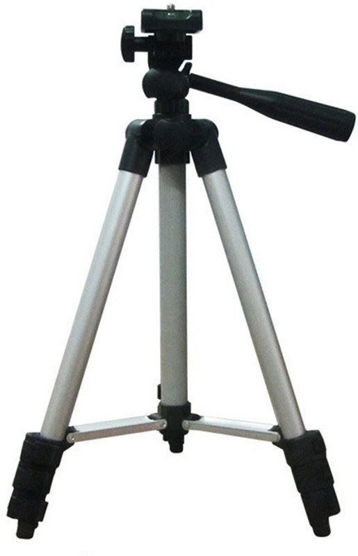 CFFTED Aluminum High Quality Lightweight Camera Stand Tripod, Tripod Kit, Tripod Bracket, Monopod(Silver, Supports Up to 300 g)