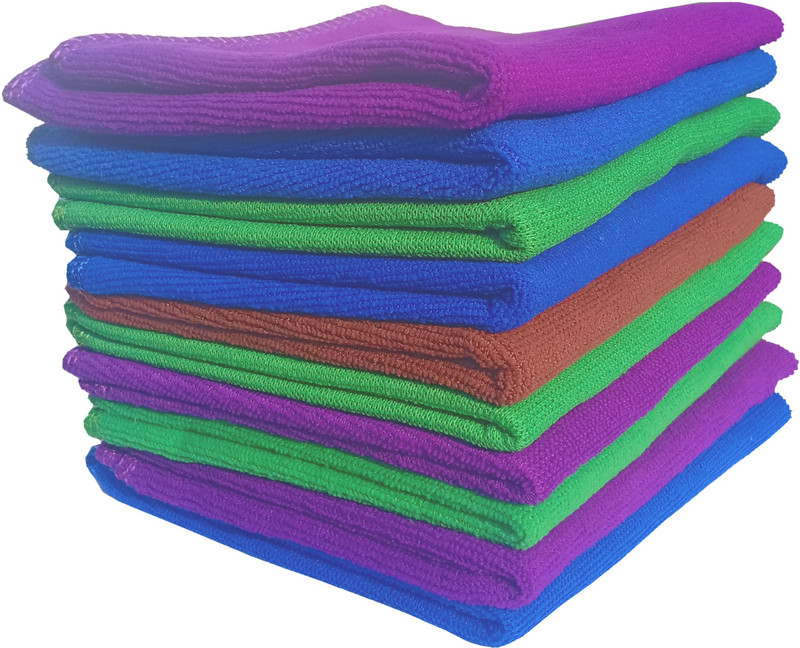 amwax Microfiber Vehicle Washing  Towel(Pack Of 10)