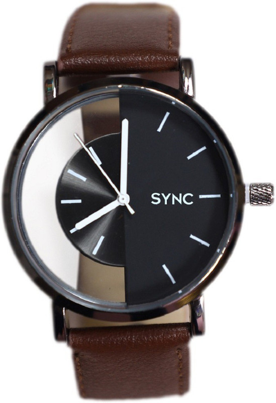 sync Exclusive lether belt designed unisex wrist Analog Watch Analog Watch  - For Men & Women