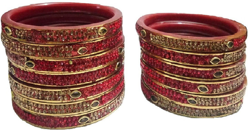 toy town Plastic Brass Bangle Set(Pack of 4)