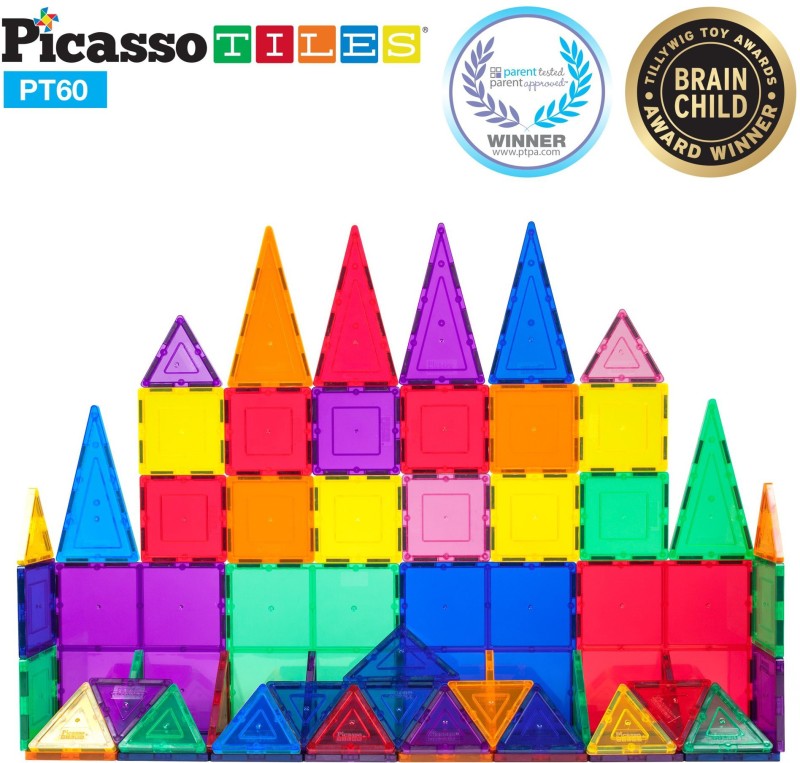 Picasso Tiles Block construction(Multicolor)