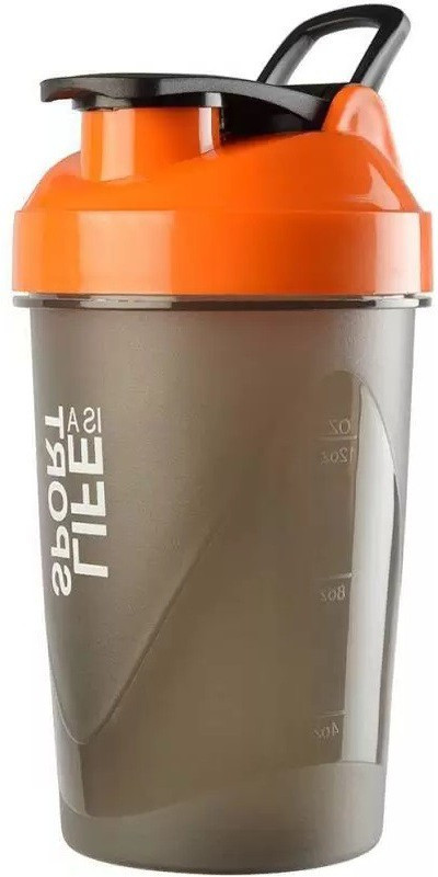 bazzar gali Gym Shaker for Protein/Water 400 ml Shaker 400 ml Shaker(Pack of 1, Multicolor)