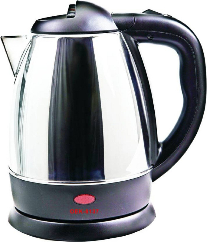 ds plus S.S 304 Electric Kettle(1 L, Black, Silver)