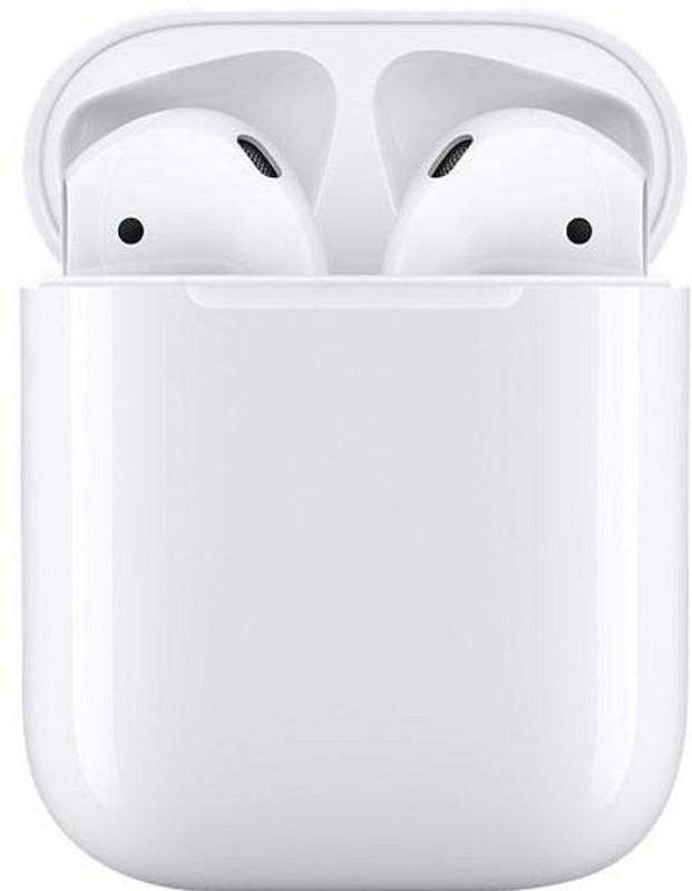 exclusive airpods 2 Charging Case Bluetooth Headset Bluetooth Headset with Mic(White, In the Ear)