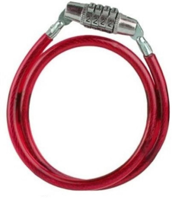 losser Iron, Plastic Cable Lock For Helmet