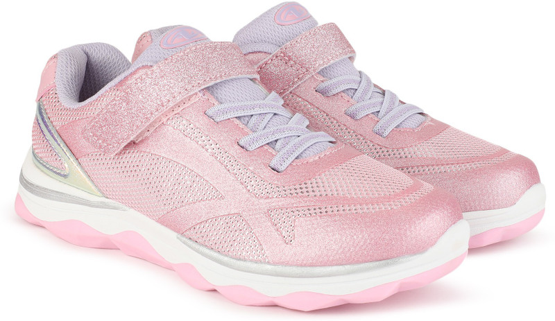 Airwalk Rose Gold Sneakers Kids Running Shoes For Girls Tennis