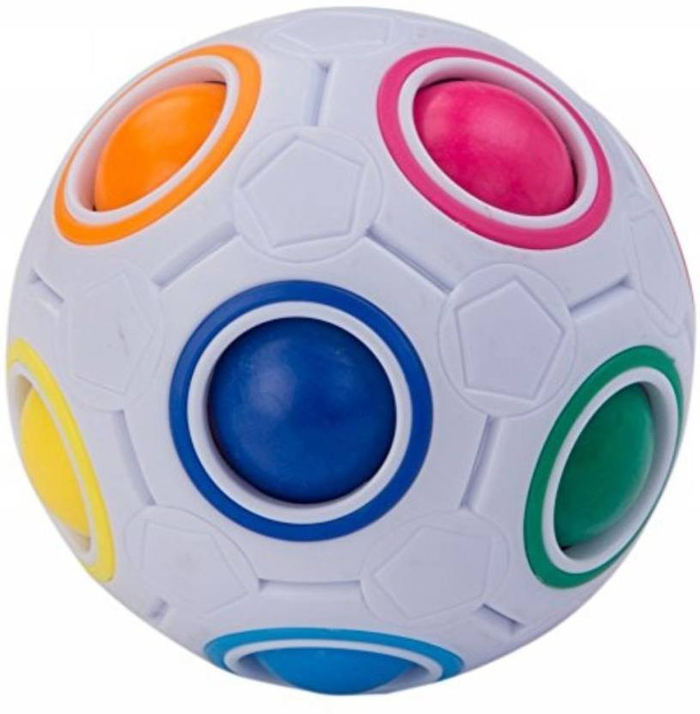 saiyanshi Rainbow Speed Cube Fun Puzzle Toy for Kids & Adults(1 Pieces)