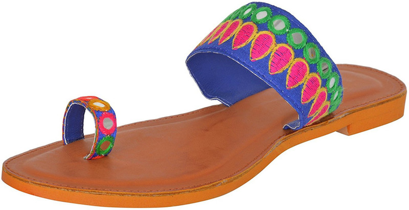 100present Women Multicolor Flats