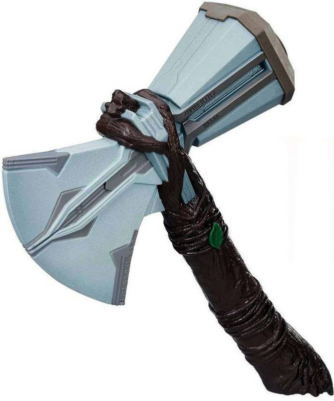 shribossji Avengers End Game Tall Thor Storm breaker Hammer With Light(Multicolor)