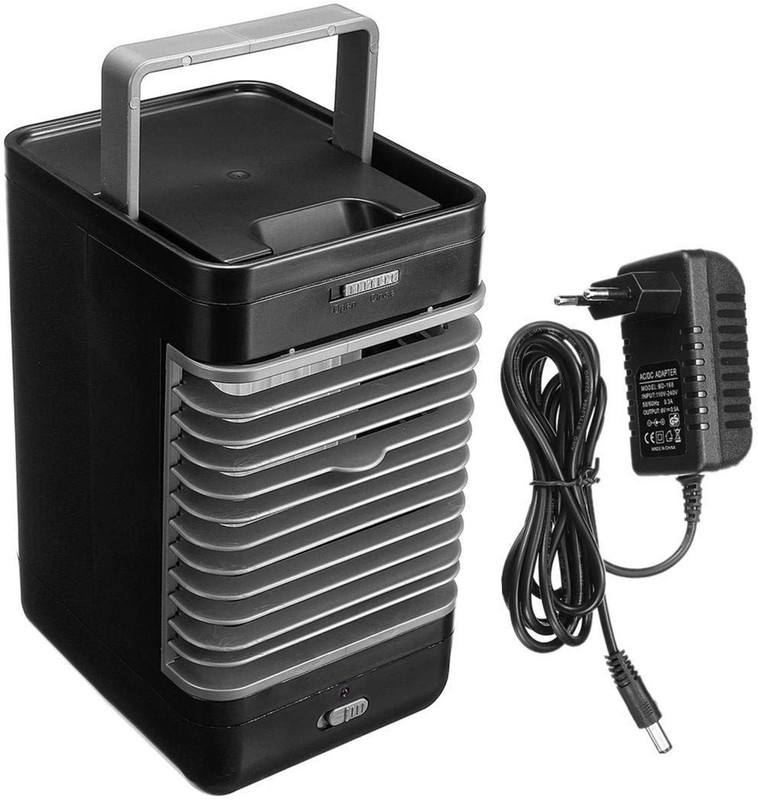 PRAMUKH SILVER Handy Cooler Room/Personal Air Cooler(Black, 1 Litres)