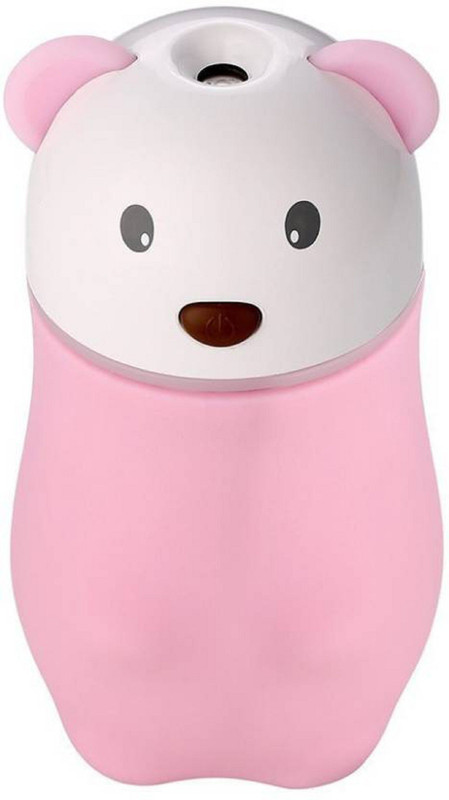 belldial Lovely Bear Shaped Air Freshener Humidifier with LED Night Portable Room Air Purifier(Multicolor)