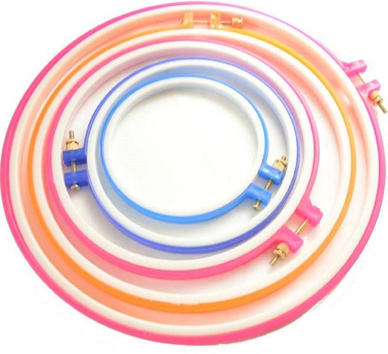 nimi creation Embroidery Hoop (Pack of 5)
