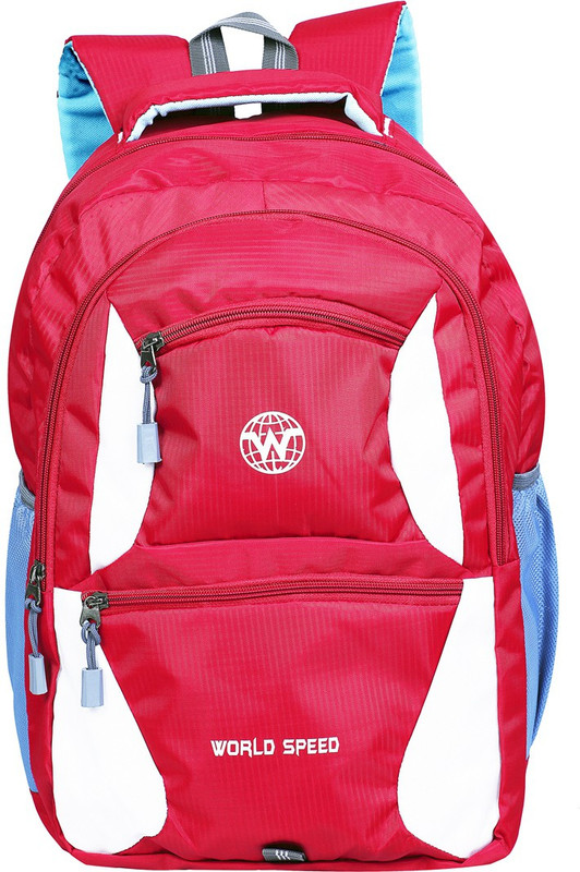 world speed Backpack2 10 L Laptop Backpack(Red)