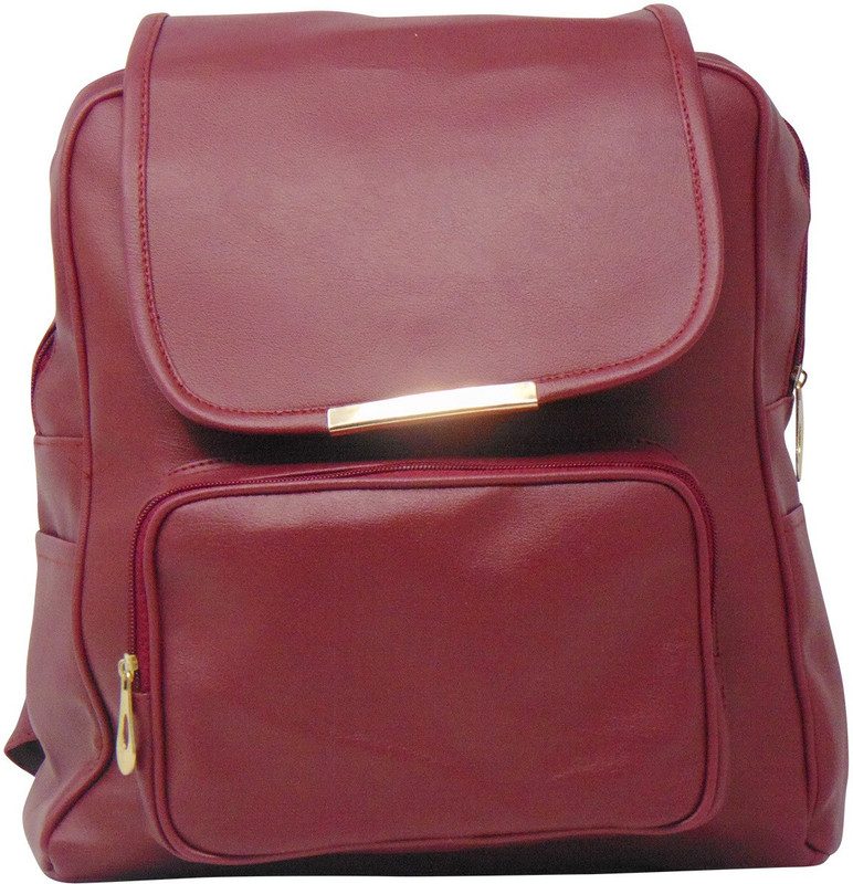 3ng MRN-POUCH-PITTHU Backpack(Maroon, 10 L)