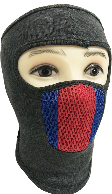 dedicated Grey Bike Face Mask for Women(Size: Free,  Balaclava)
