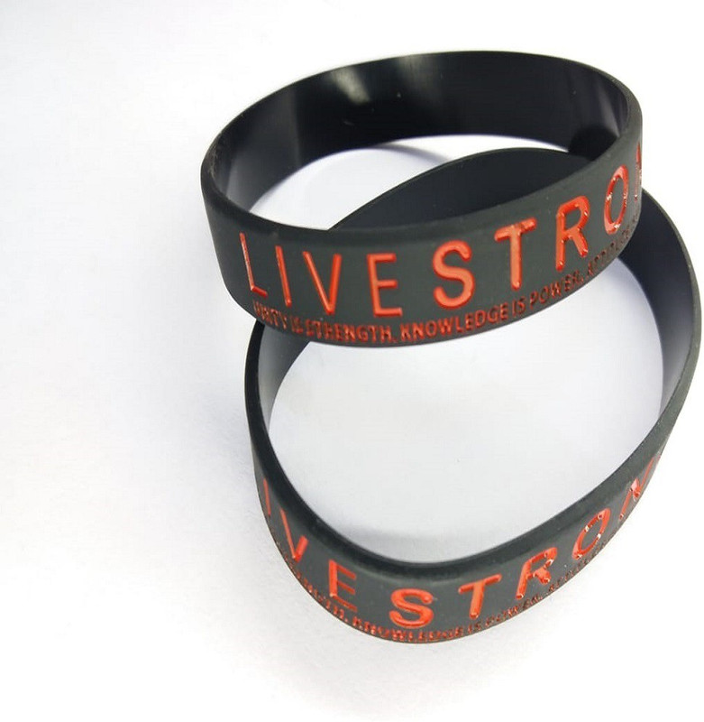skycart Rubber Bracelet Set(Pack of 2)