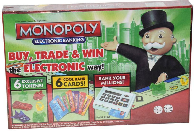 bn enter prise Monopoly Electronic Banking Board Game Board Game