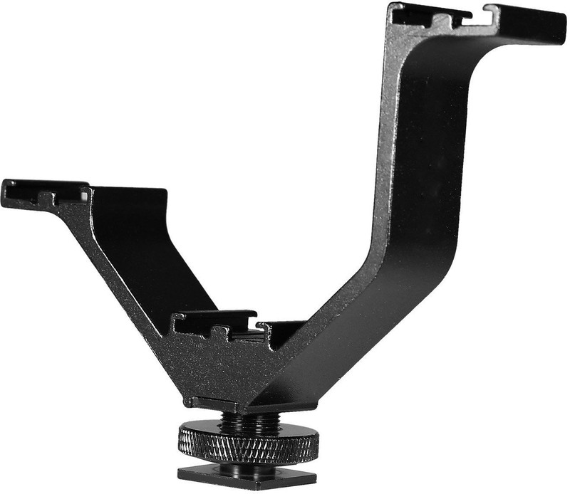 BOOSTY BRANDED Universal V Shape Mount Bracket for ALL DSLR Camera (Black) YT-DA6 Universal V Shape Mount Bracket for ALL DSLR Camera (Black) V-Flash Bracket BOOSTY BRANDED Universal V Shape Mount Bracket for ALL DSLR Camera (Black) YT-DA6 Universal V Shape Mount Bracket for ALL DSLR Camera (Black) V-Flash Bracket