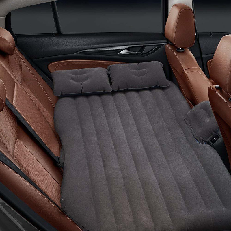 OCTOPUSPRIME car-inflatable-beds Inflatable Air Car Bed Sofa with Two Air Pillows for Back Seat Car Inflatable Bed(NA)