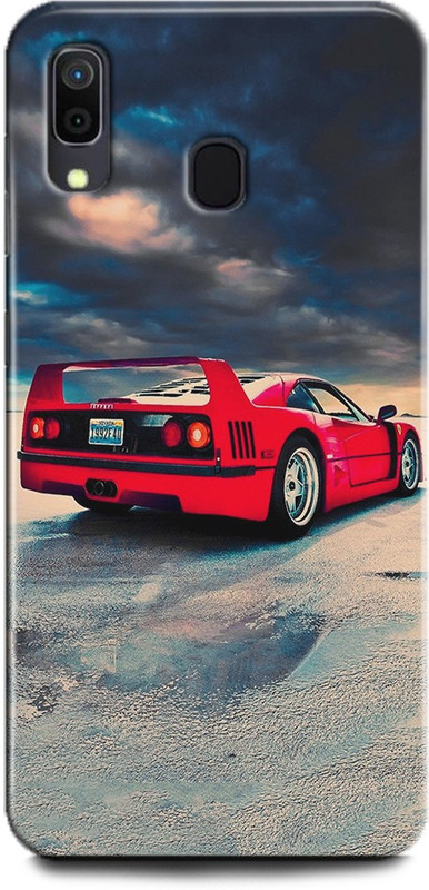 INTELLIZE Back Cover for Samsung Galaxy A20/SM-A205FZDGINS car,Printed(Car, Supercar, Car Meter, NFS, Need For Speed, Colourfull, Shock Proof)