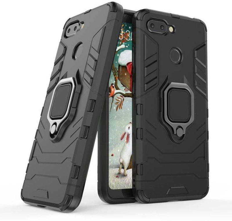 faybey Back Cover for Oppo F9, OPPO F9 Pro(Black, Shock Proof)