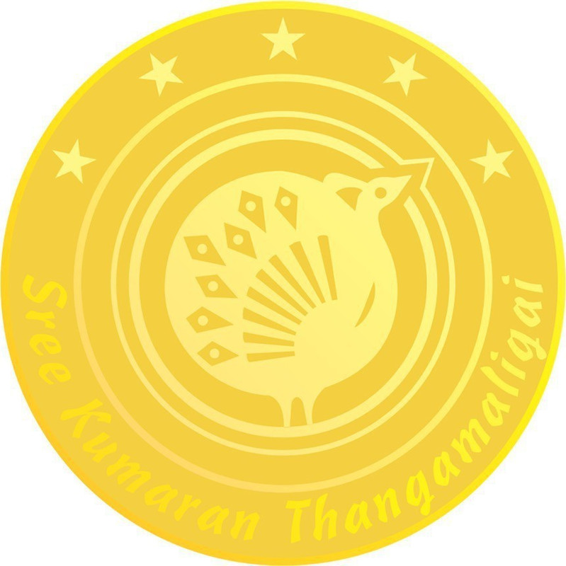 sree kumaran thangamaligai COI 22 (916.7) K 8 g Gold Coin