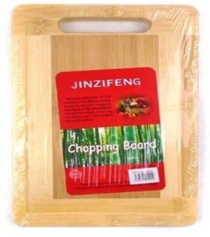 mjshopee THICKEST With Handle Vegetable Fruit Meat Chopping Board Wooden Cutting Board(Multicolor Pack of 1)