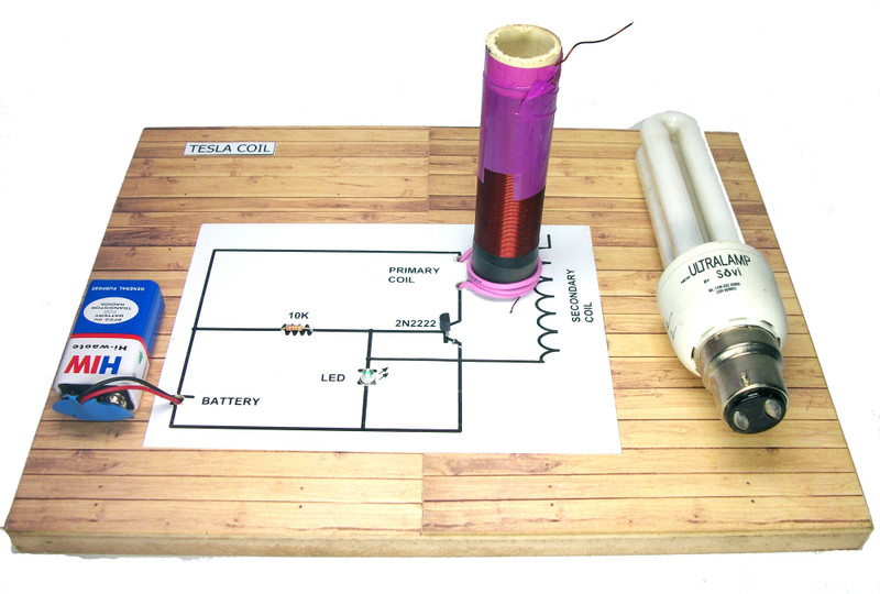 leftbrain creation Tesla Coil Alternative Energy Electronic Hobby Kit