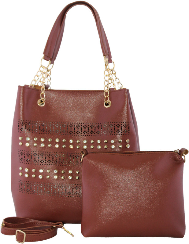 stylon Girls Brown Shoulder Bag