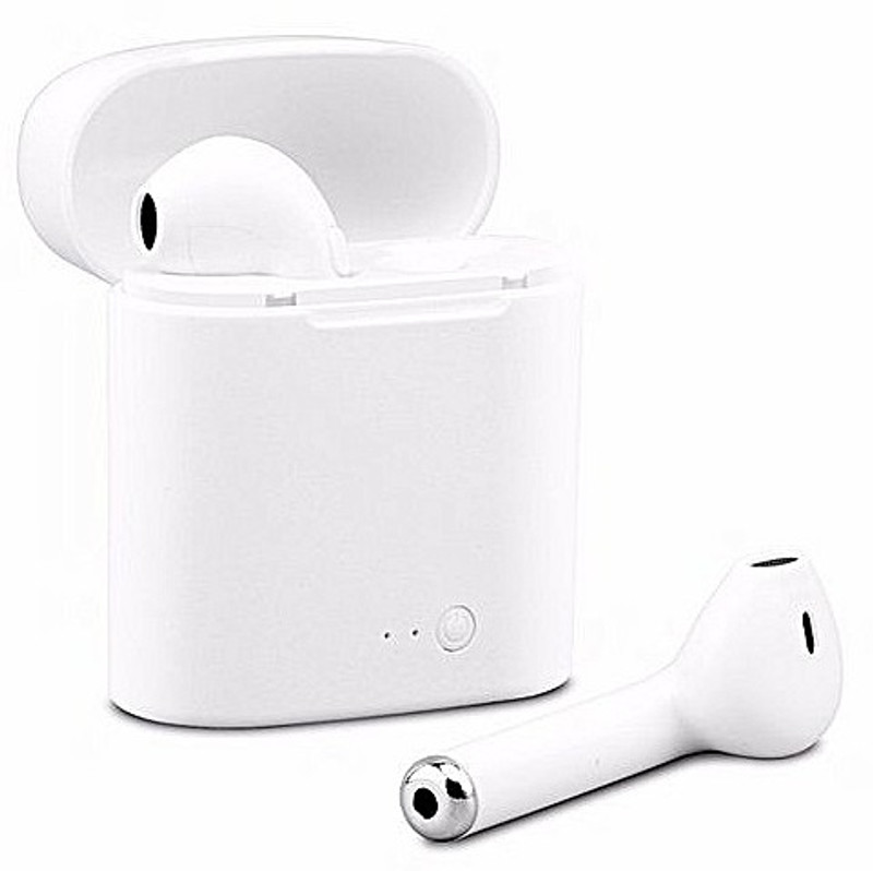 karidhi i7s tws Bluetooth Headset with Mic(White, In the Ear)