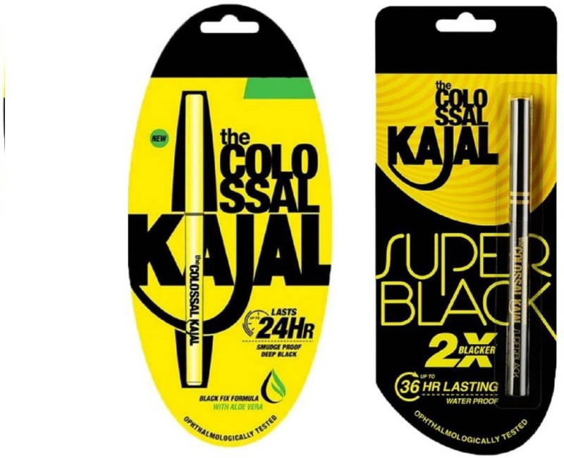 i khodal enterprise The colosal kajal with The supreme black kajal(black, 0.35 g)