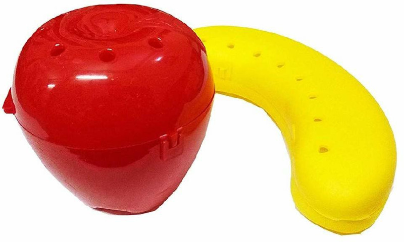 tedmei Fruit Box for School Kids 2 Containers Lunch Box(100 ml)