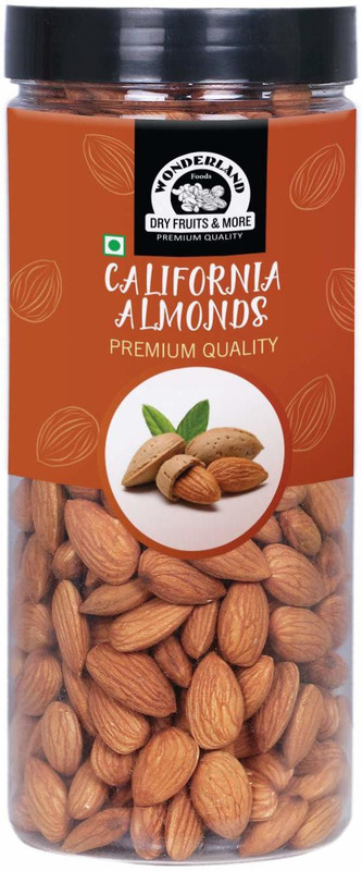 WONDERLAND Foods Premium Raw California Almonds
