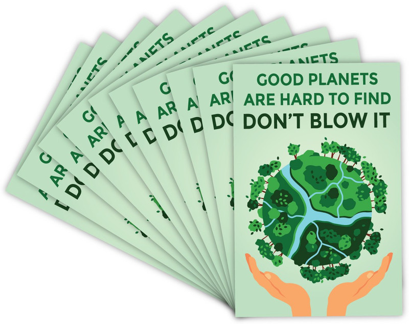 Environment Quote Posters Photographic Paper(18 inch X 12 inch, rolled)