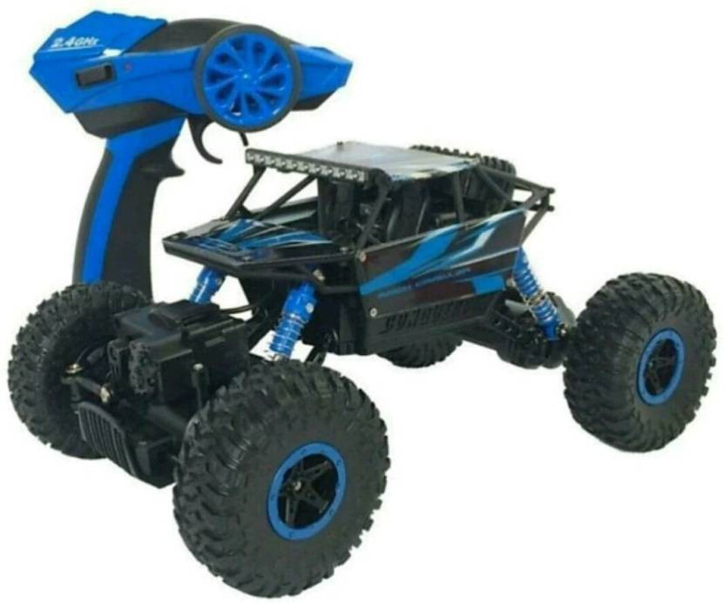 KidsBug Modern ROCK CRAWLER (Original) 1:18 Scale 4WD 2.4 Ghz 4x2 RALLY CAR(Blue)