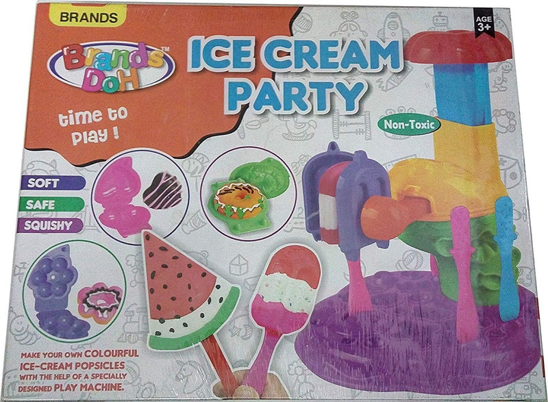 shribossji Ice Cream Party Color Clay Play Dough for Kids Modelling Clay Set