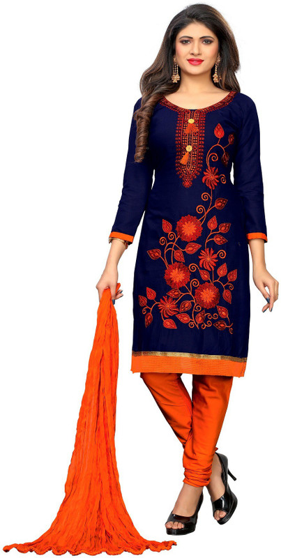 green line creation Embroidered Kurta, Salwar & Dupatta Set(Stitched)