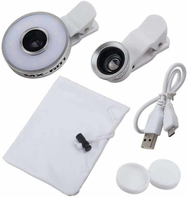 JAZLOG 3.5 Selfie Flash(Adjustable Brightness Silver)