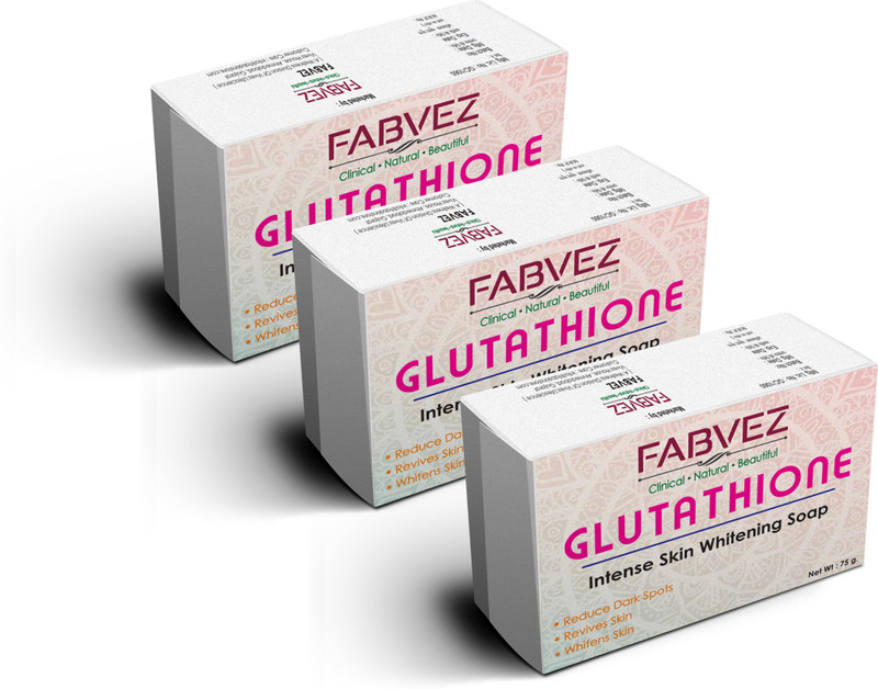 fabvez SKIN WHITENING SOAP(3 x 75 g)