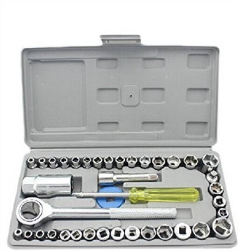 royal trust 40 pcs combination socket wrench tool kit set Socket Set (Pack of 40) Socket Set