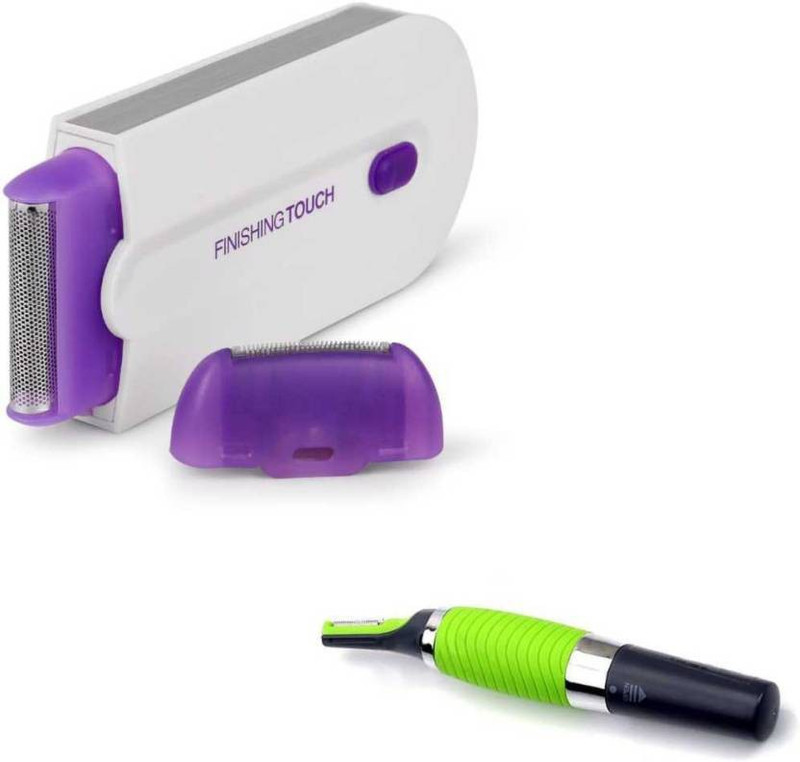 skyhaven omen's Painless Hair Remover Pain Sensor Light Cordless Trimmer Runtime: 10 min Trimmer for Men & Women  Runtime: 5 min Trimmer for Men & Women(Multicolor)